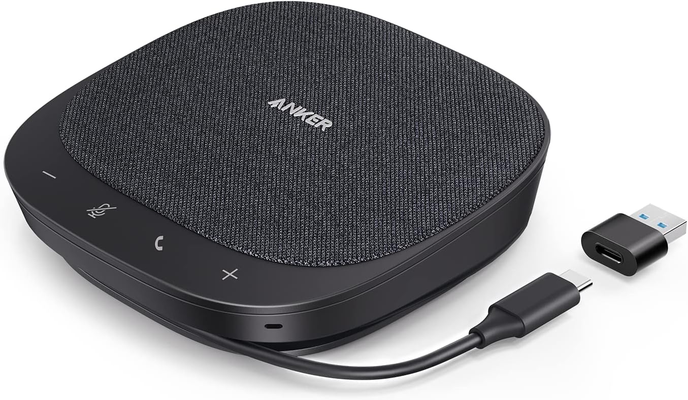 Anker PowerConf S330 USB Speakerphone for Home Office Meetings