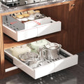 Pull Out Cabinet Organizer Expandable Width 11-16in Depth 13-17in