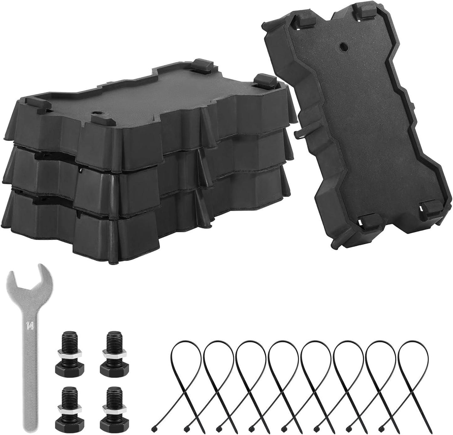 Kohree RV Stabilizer Jack Pads for Enhanced Stability and Protection