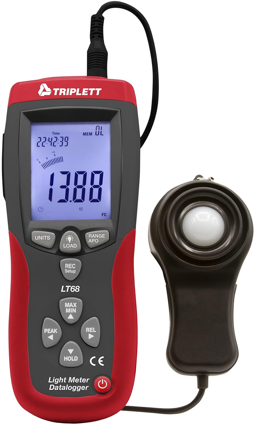 Triplett LT68 Light Meter for Accurate Light Measurement