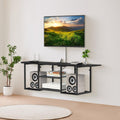 Modern Floating TV Stand with Power Outlet - Perfect for 50-60 TVs!