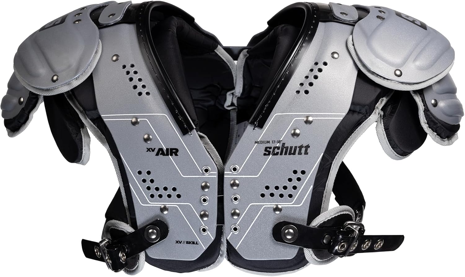 Schutt XV Skill Football Shoulder Pads for Quarterback and More