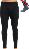 Merino Wool Base Layer Mens Bottom Pants 100% Merino - Lightweight
