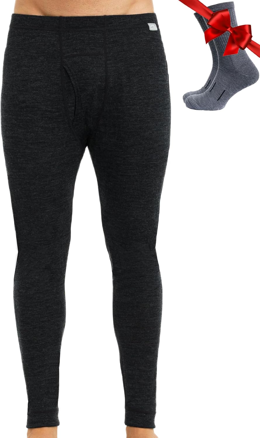Merino Wool Base Layer Mens Bottom Pants for Ultimate Comfort