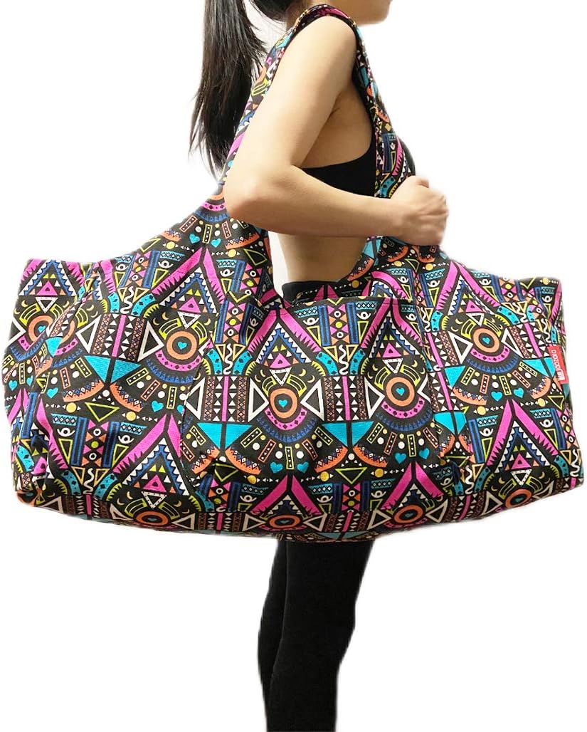 Aozora Large Yoga Mat Bag with Multi-Pockets