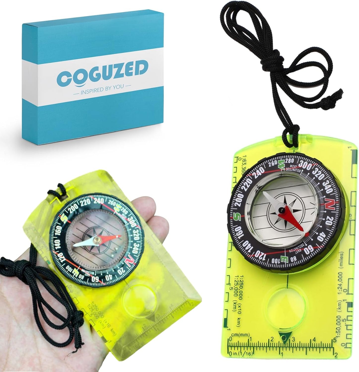 Professional Orienteering Compass for Hiking