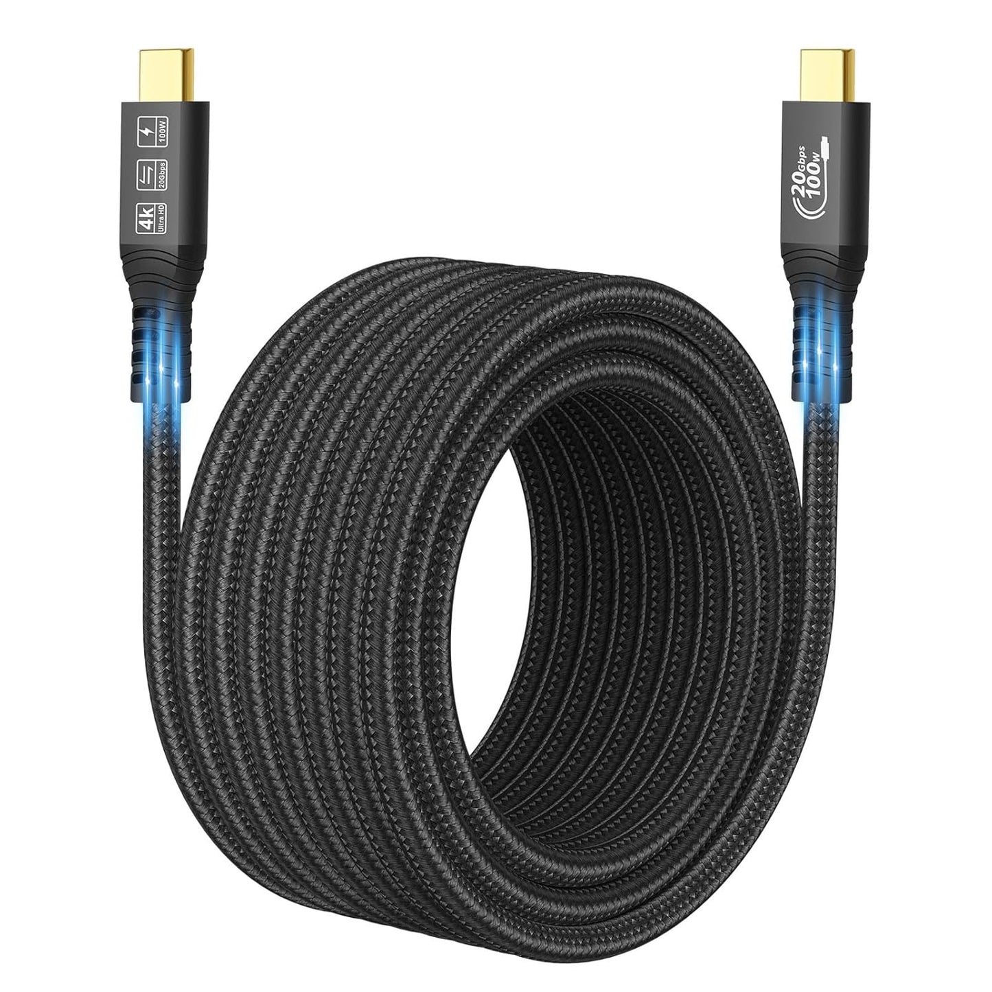 Ultra-Fast 16.4FT USB-C Thunderbolt 3 Cable