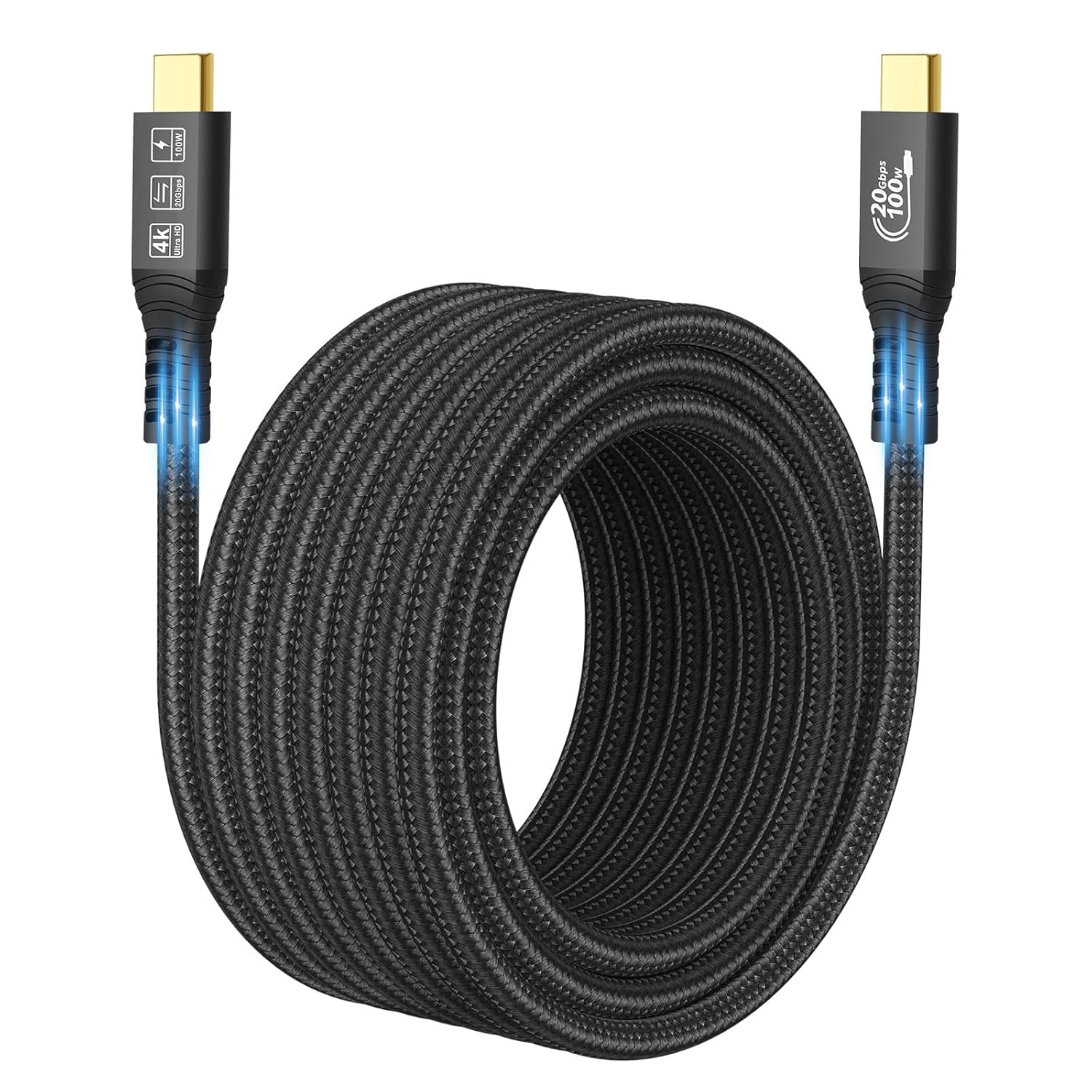 Ultra-Fast 16.4FT USB-C Thunderbolt 3 Cable
