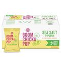 Angie's BOOMCHICKAPOP Sea Salt Popcorn 0.6 oz Pack of 24 - Snack-Size