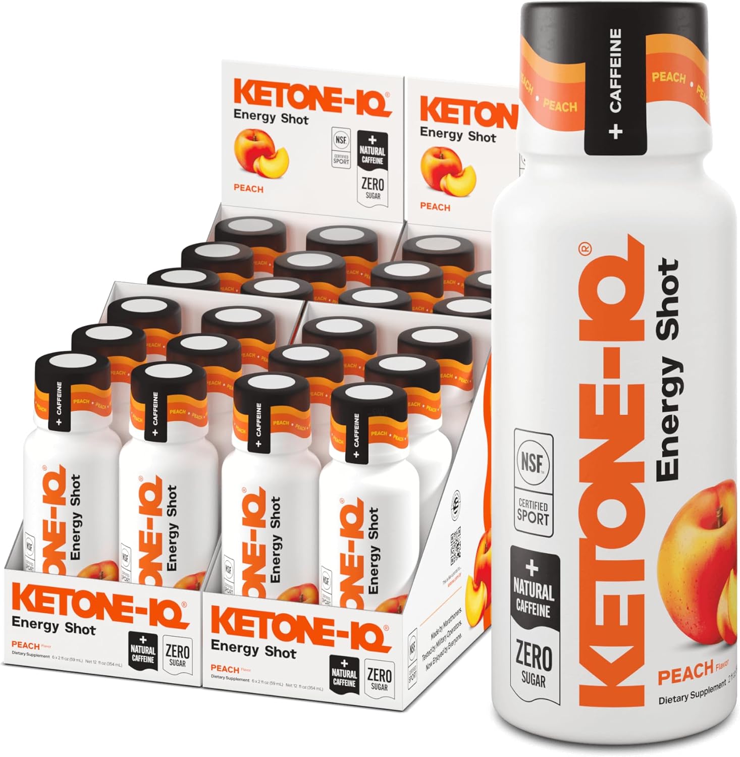 Ketone-IQ Ketone Energy Shots for Fast Acting Energy Boost