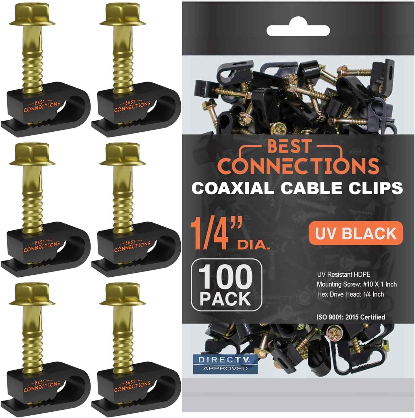 Best Connections Coaxial Cable Clips for Secure Installation