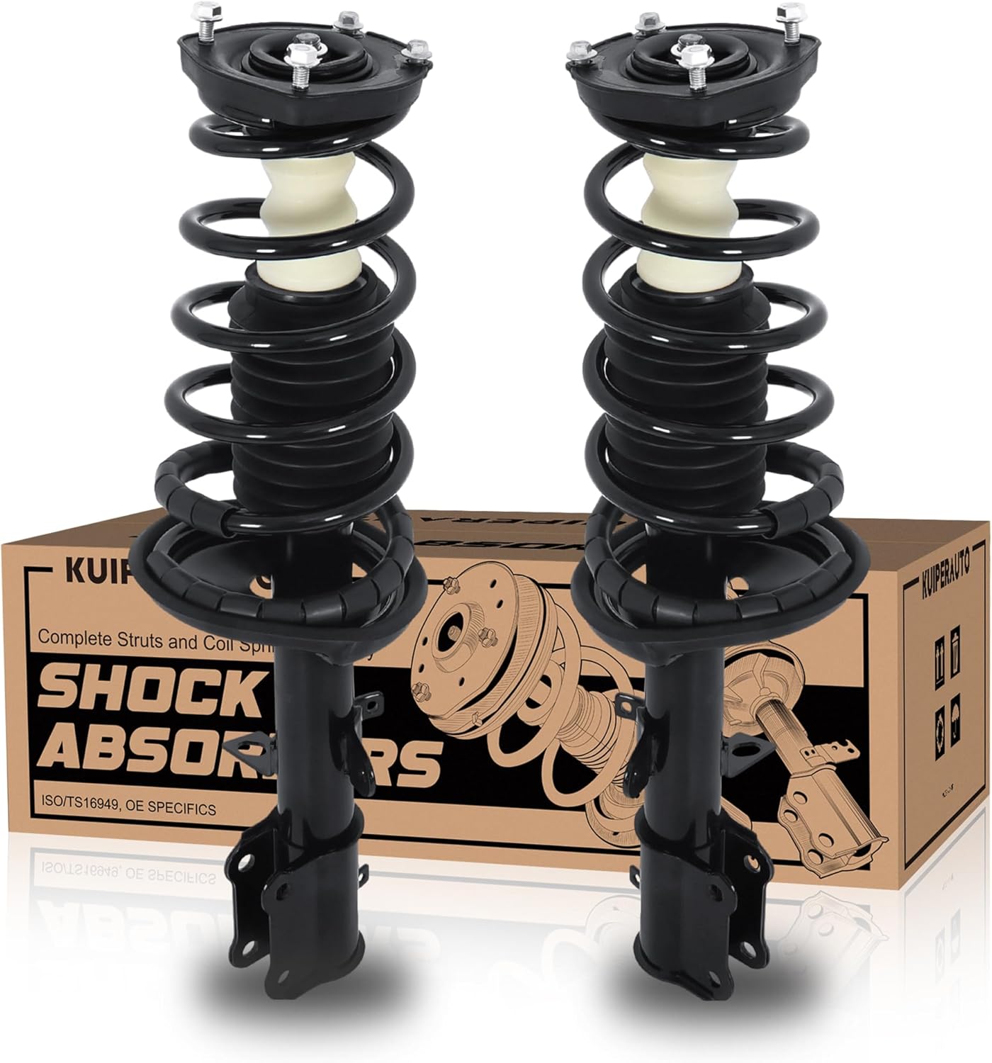 Rear Struts Complete Assembly for 1998-2002 Chevy Prizm & More