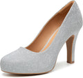 Trary Women's Heels Low Platform Pumps - Comfortable Everyday Elegance