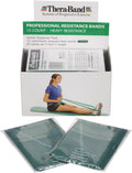 THERABAND Resistance Bands 5 ft Heavy Green - Rehab & Strength
