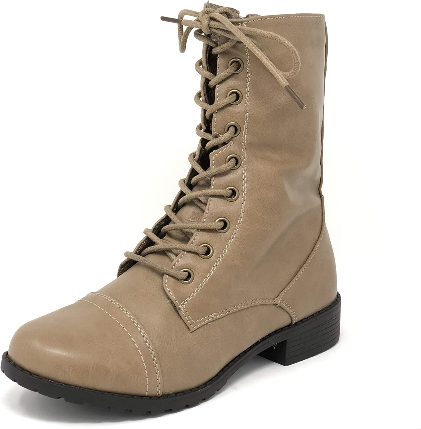 Stylish Vegan Combat Boots for Women - Perfect for Fall and Winter