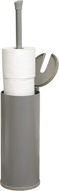 Zenna Home Easy Access Brushed Nickel Toilet Paper Holder - Rustproof