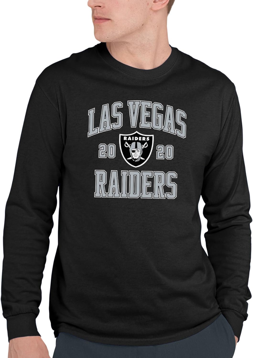 Las Vegas Raiders Long Sleeve Fan Tee for Men & Women