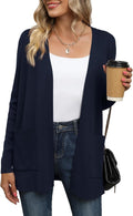 LILBETTER Women's Lightweight Long Sleeve Cardigan for Casual Wear