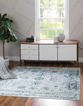 Unique Loom Sofia Collection Area Rug - Casino 5 ft 3 in Square