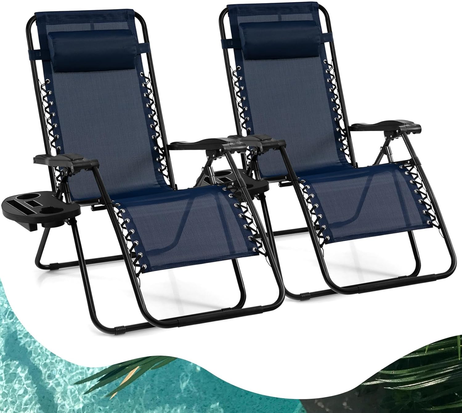 Goplus Zero Gravity Lounge Chairs for Ultimate Relaxation