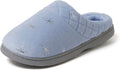 Dearfoams Darcy Velour Clog Slipper - Cozy Memory Foam Comfort