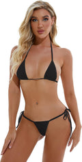 Cheeky Thong Bikini with Ties - Sexy Swimwear