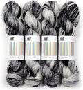 Sock Yarn - one Skein, 100g / 3.5 oz (Magpie) - Hand-Dyed Sock Yarn