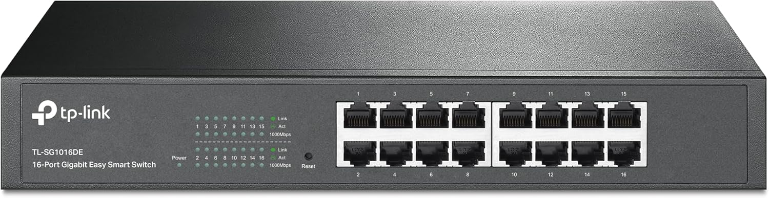 TP-Link 16 Port Gigabit Switch for Efficient Network Management