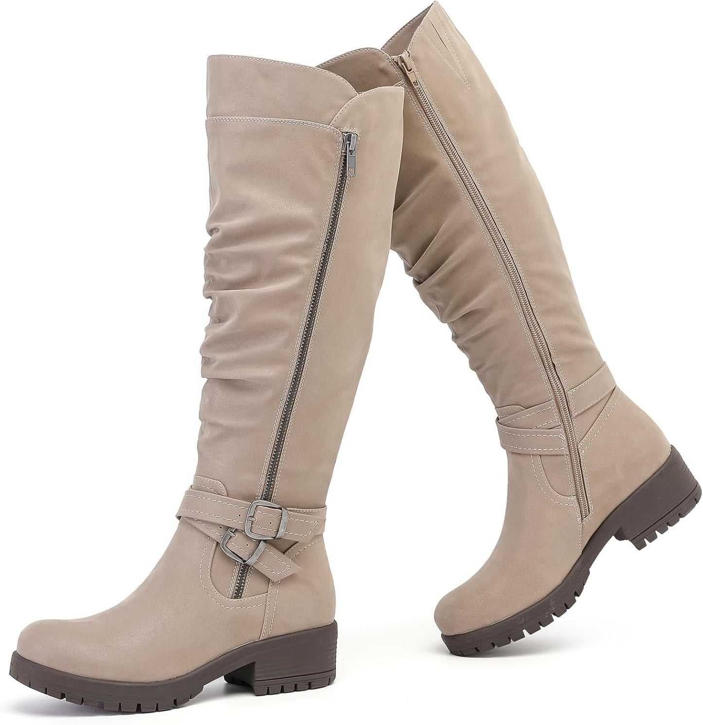 Stylish Women's Slouchy Knee High Boots for Comfort and Fashion