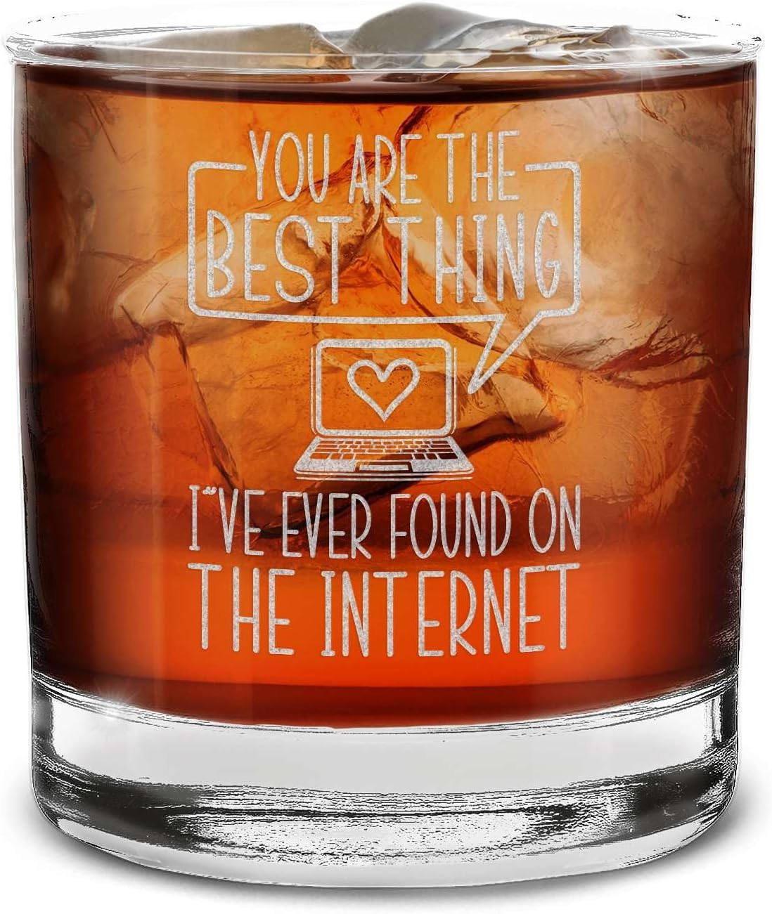 Engraved Whiskey Glass: Perfect Valentine's Day Gift