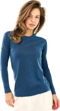 Merino Wool Base Layer Women - 100% Merino Wool Long Sleeve Shirt 17