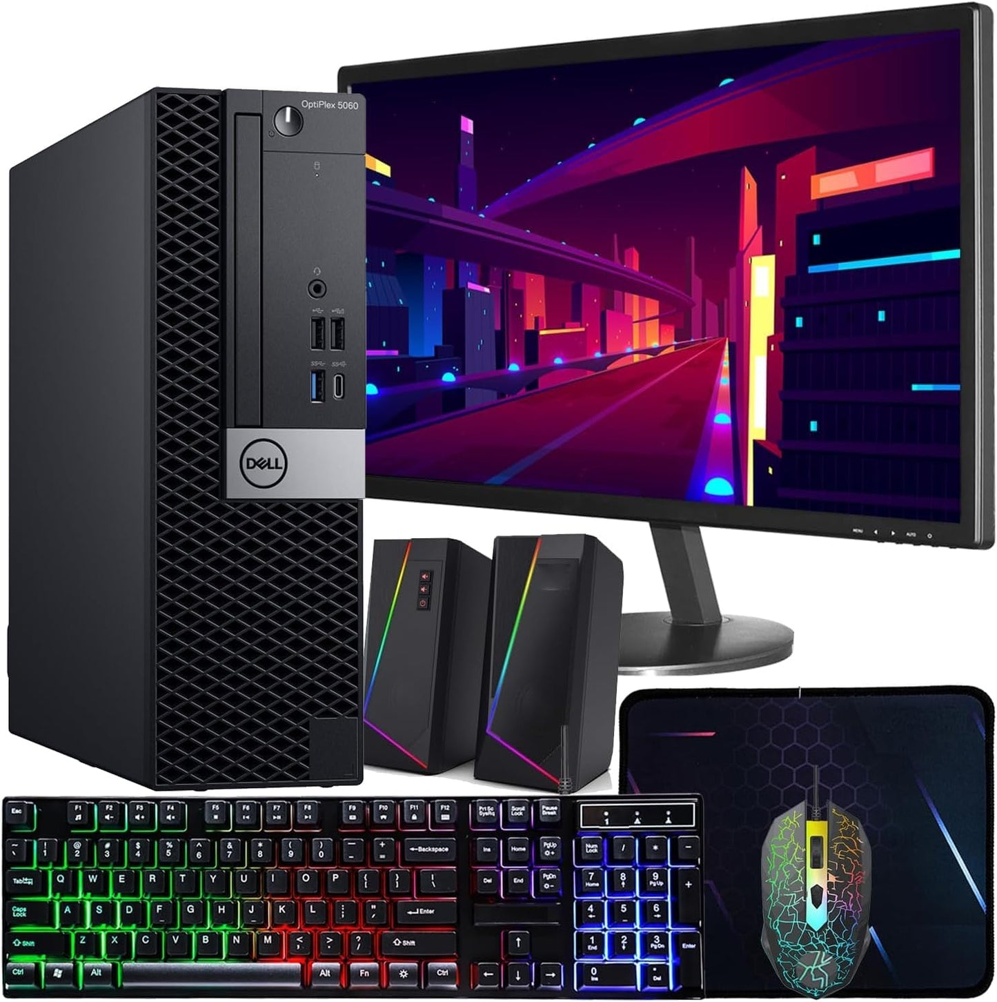 Dell OptiPlex 5060 Desktop Computer with Intel i5-8600 Processor