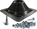 VIVIDA #8 Silicone Metal Roof Pipe Boot - Flexible High Temp Flashing