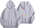Pink Palm Graphic Hoodie - Cute & Cozy Style!