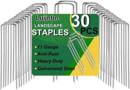 Premium 30-Pack Galvanized Lawn Staples