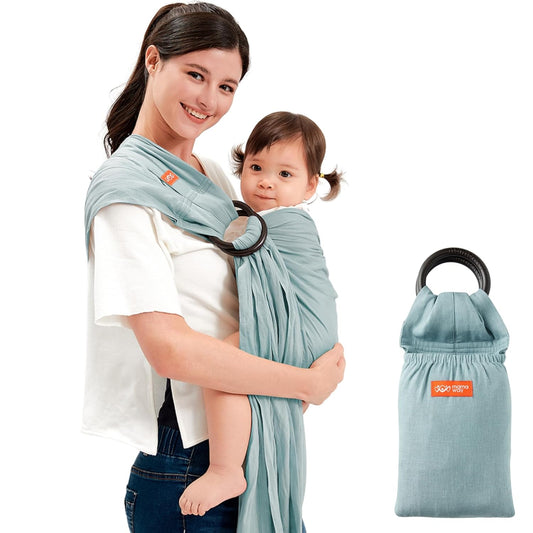 Mamaway Baby Ring Sling Carrier - IHDI Certified, Supports 154lbs!