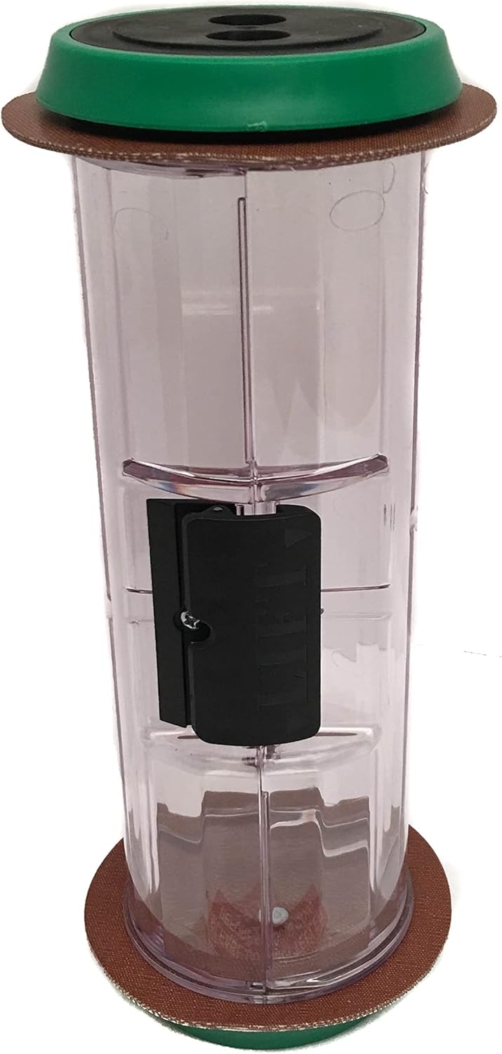 Banking Drive Thru Carrier with Green Ends for Easy Access