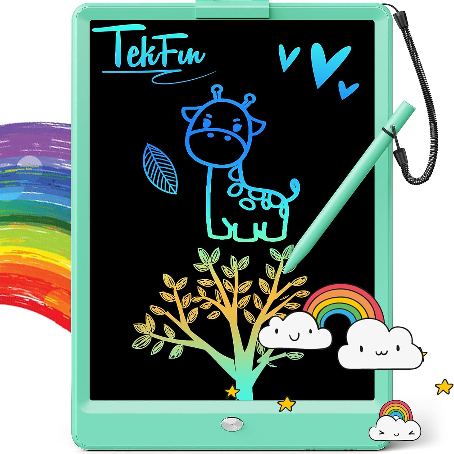 TEKFUN 10 LCD Writing Tablet: Mess-Free Doodle Fun