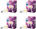 PHILIPS LED 100W A19 4-Pack Ultra Definition Daylight - True Color