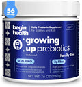 Begin Health Growing Up Prebiotics for Kids - 56 Packs