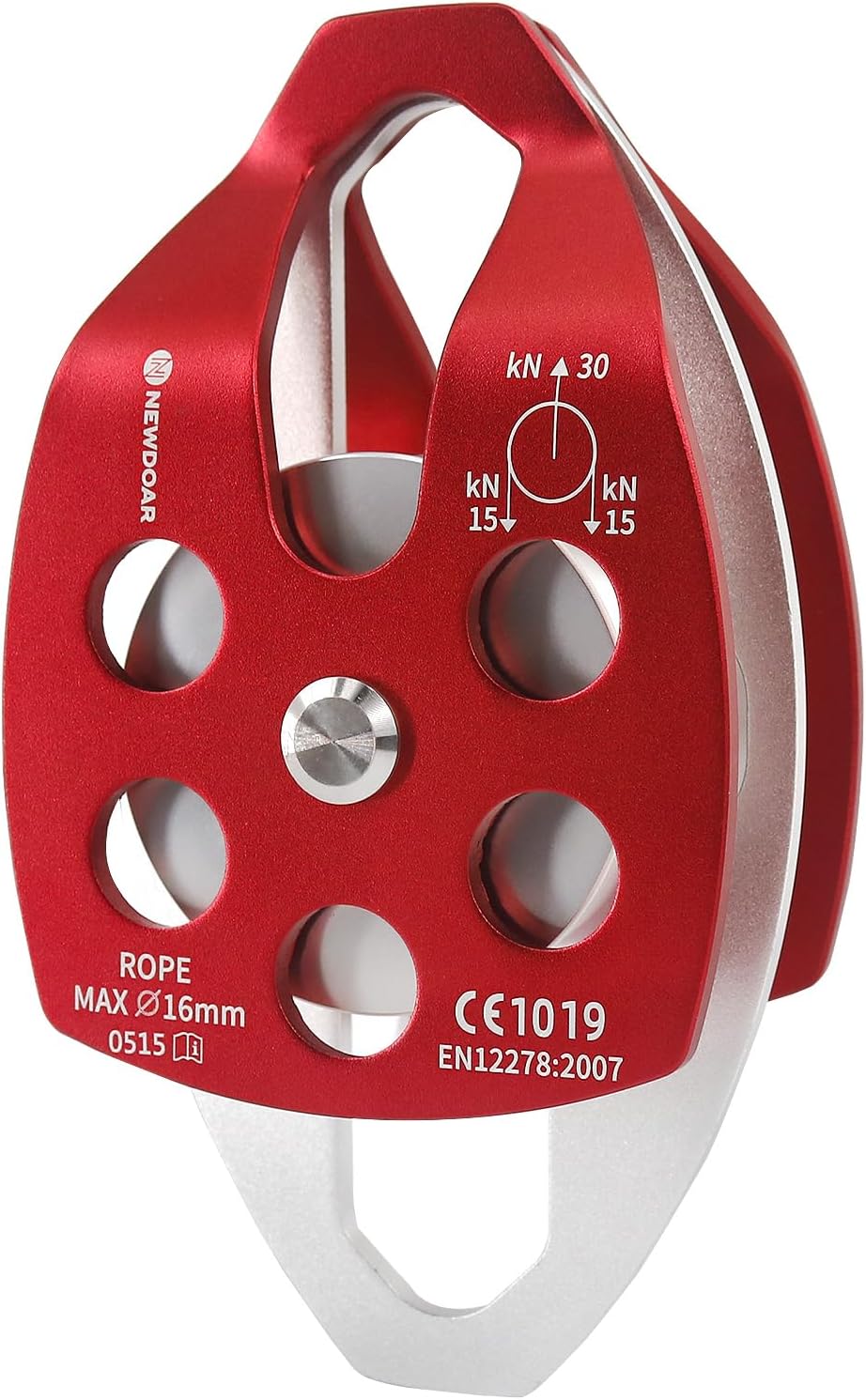 NewDoar 30 KN CE Certified Large Rescue Pulley Review