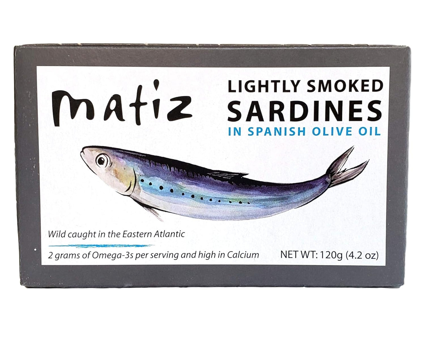Matiz Sardines Lightly Smoked - Wild-Caught Flavorful Snack