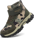 CERYTHRINA Kids Hiking Boots Boys Camouflage Winter Snow Boots