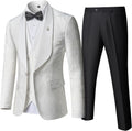 YND Men's 3 Piece Luxury Tuxedo Set for Unforgettable Events