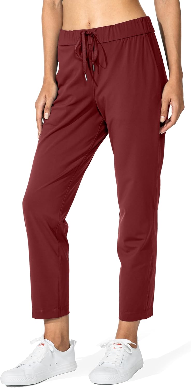 G Gradual Women's 7/8 Stretch Ankle Pants with Deep Pockets