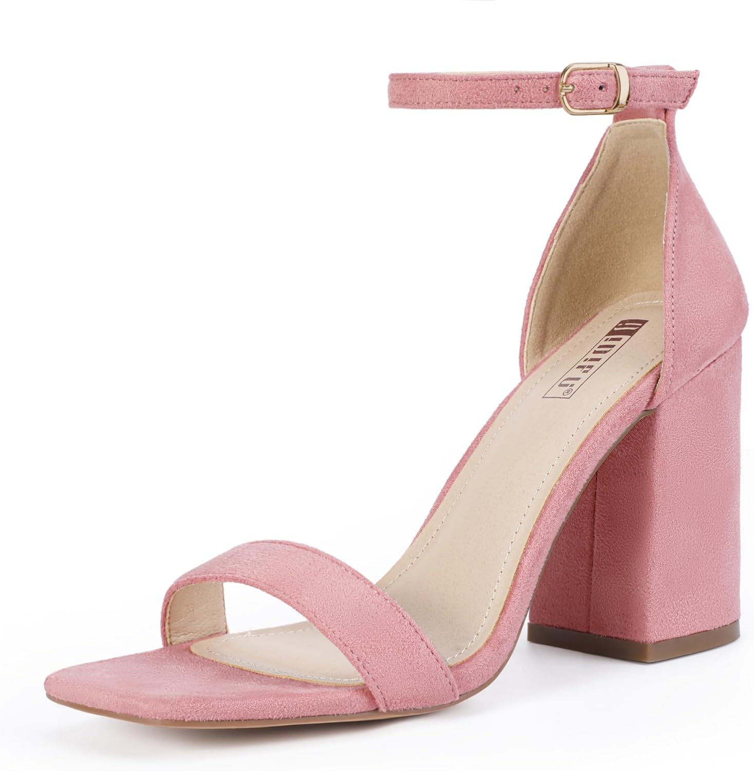 IDIFU Chunky Block Heels for Wedding Party Dress Sandals