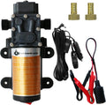 Portable DC 12V Electric Gasoline Transfer Pump - 75W, Up to 110 GPH