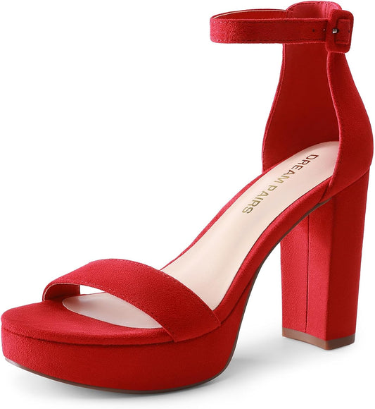 DREAM PAIRS Women's Platform Chunky High Heeled Sandals Review