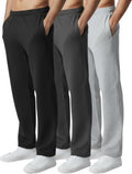 Ultra Performance 3 Pack Mens Sweatpants Wide Leg Lounge Pants