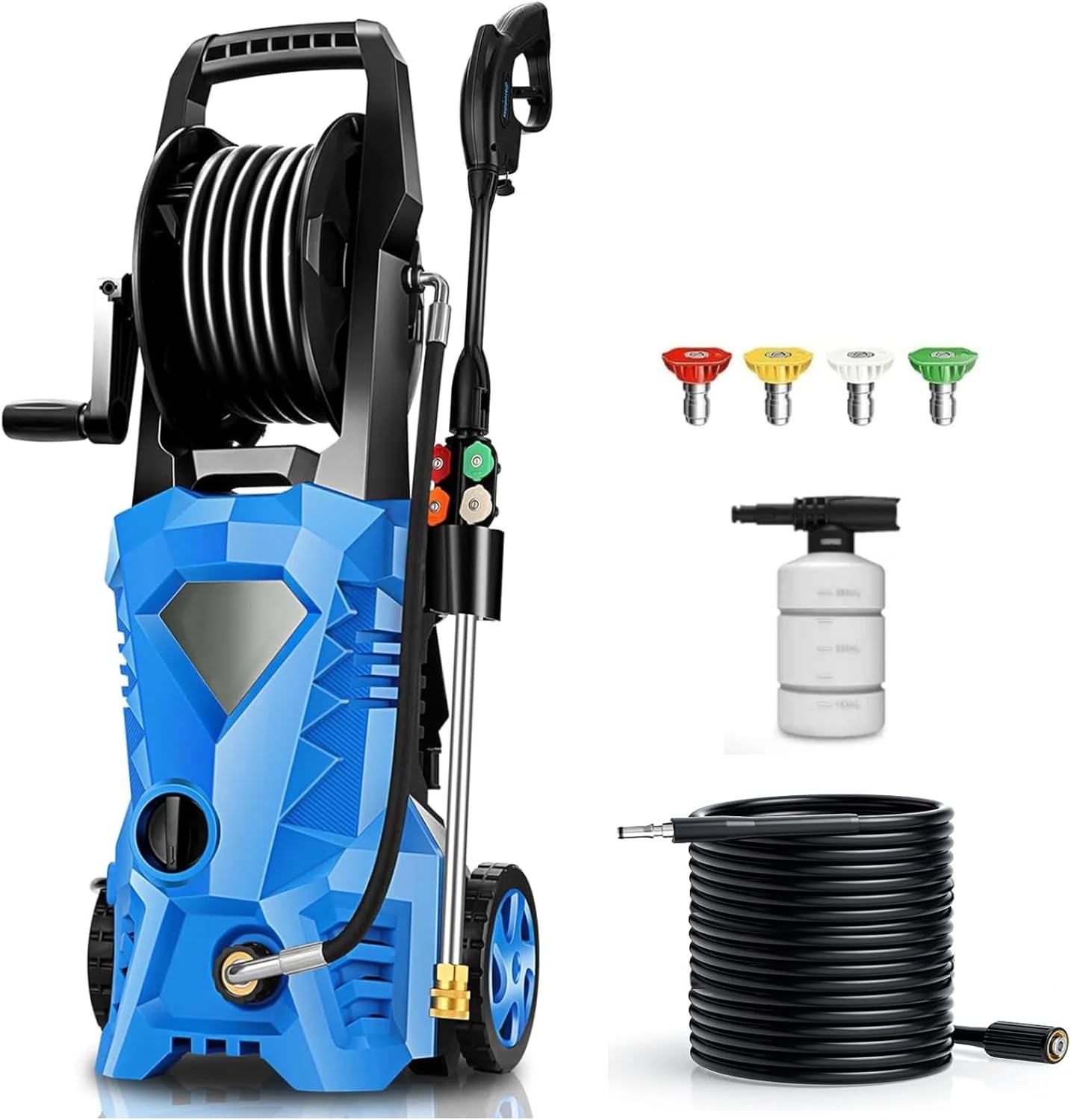 High Power Pressure Cleaner with Soap Bottle for Home & Car